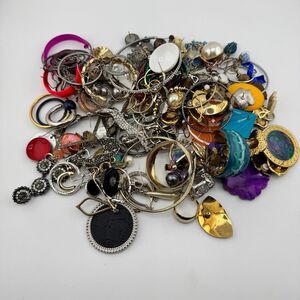 Vintage To Now Earring Lot Variety Singles Crafts Repurpose 1.2 Lbs